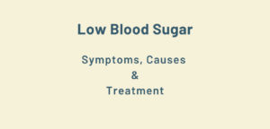 low blood sugar