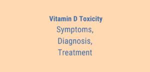 vitamin d toxicity - image