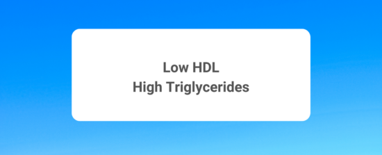 low hdl, high triglycerides