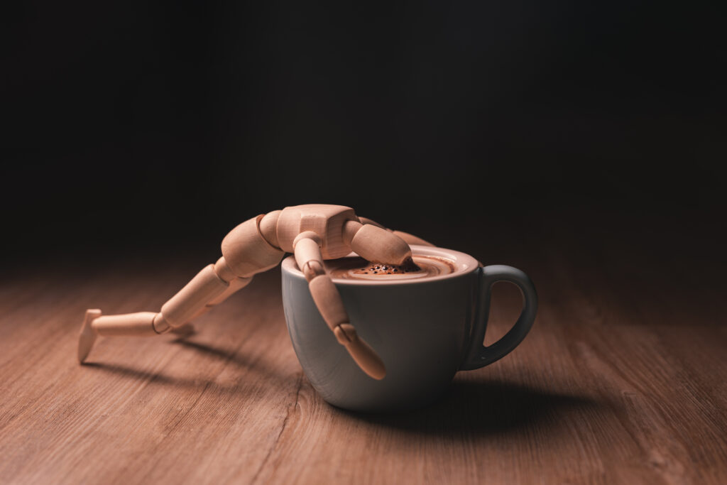 caffeine addiction causing insomnia-image
